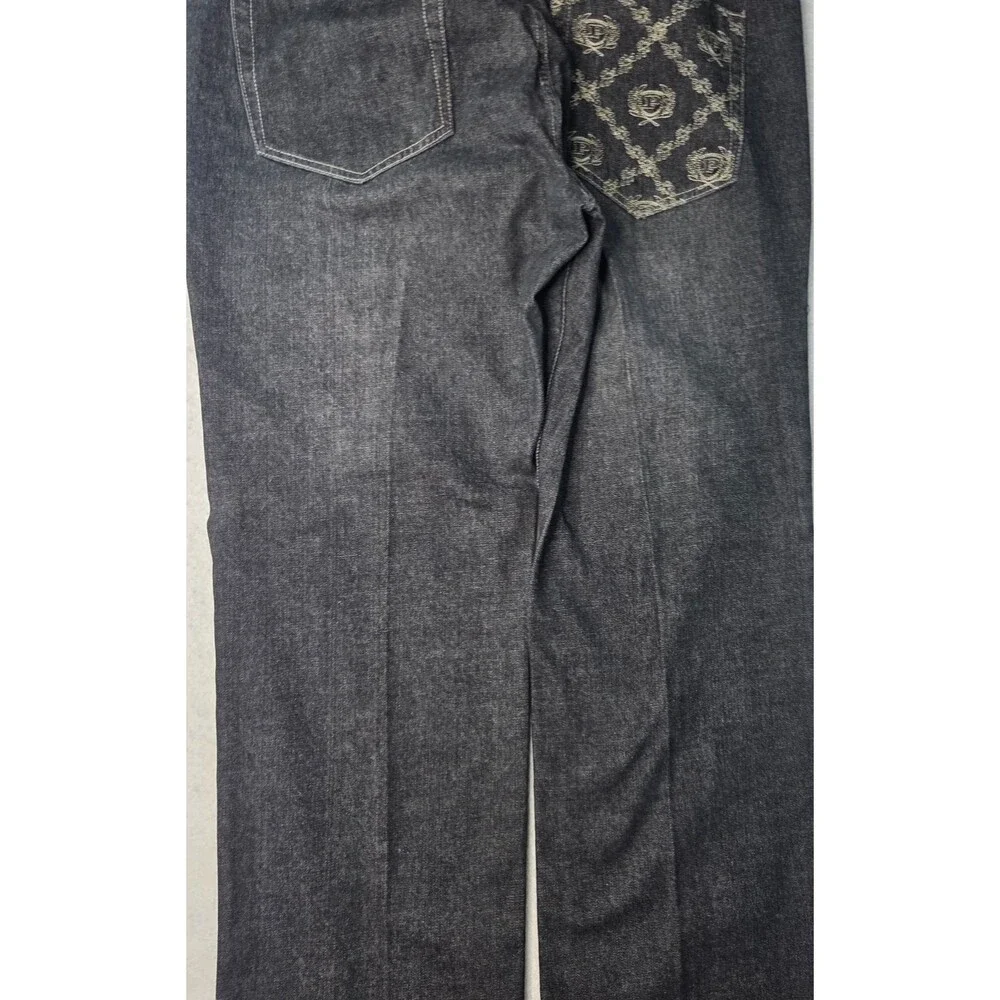 Phat Farm Men's Jeans Size 42 Dark Wash Straight Baggy Hip Hop Y2K Denim